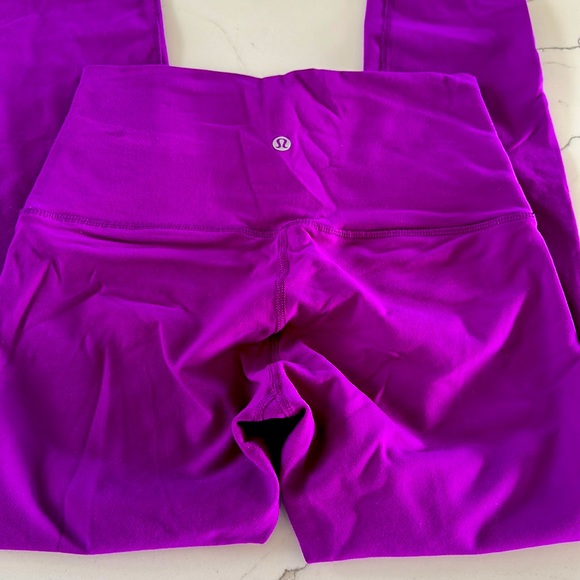 Lululemon. Purple leggings. EUC. - Picture 2 of 4